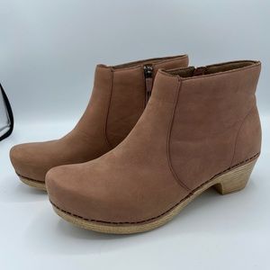 Dansko Brown Booties